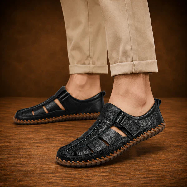 Marbella | Sandalias de Cuero Cómodas