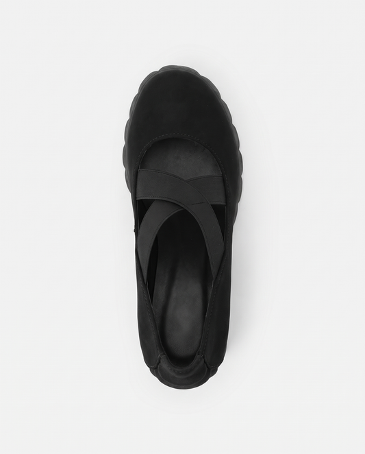 Lou™ | Chaussures pour femme à plateforme, bout rond, bride croisée et talon épais