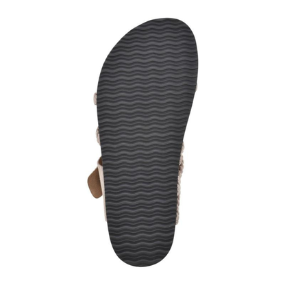 SANDALIAS DE CORCHO TEJIDO