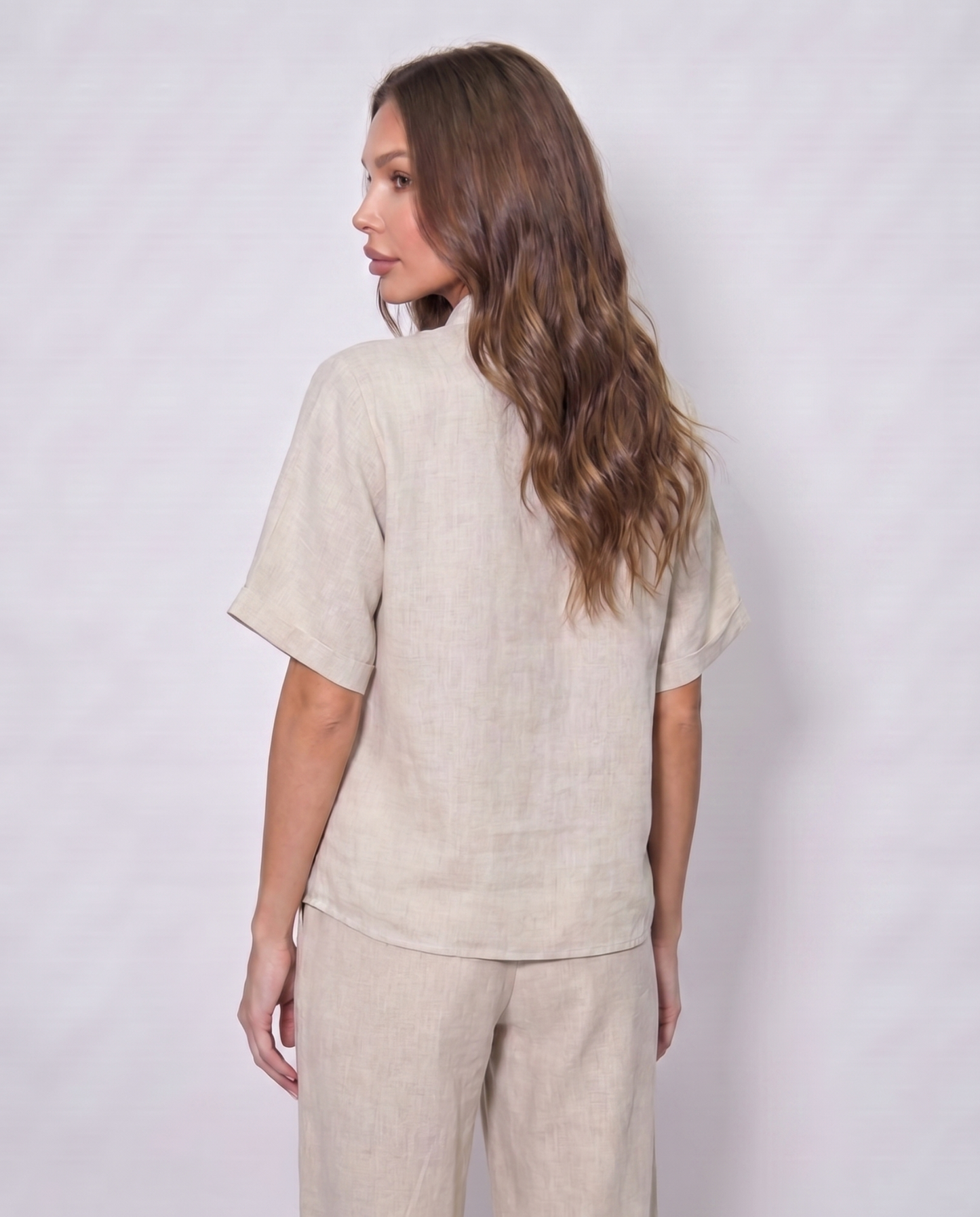 LORENA | CONJUNTO DE ALGODÓN LINO