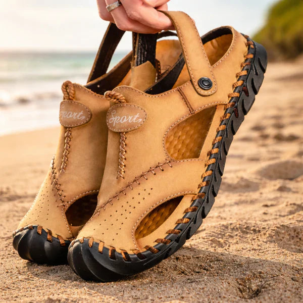 Monaco | Sandalias Playeras de Cuero Premium