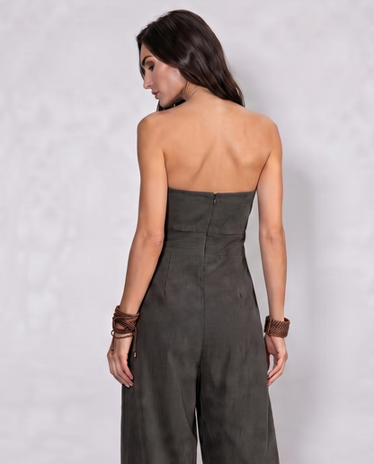 ARIADNA | MONO ELEGANTE CON ESCOTE CRUZADO