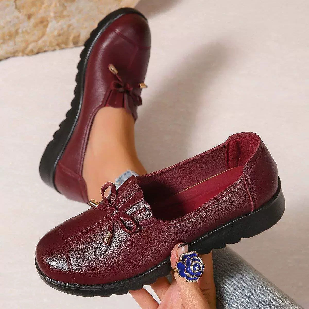 Éloryne™ | Mocasines elegantes y cómodos con suela flexible