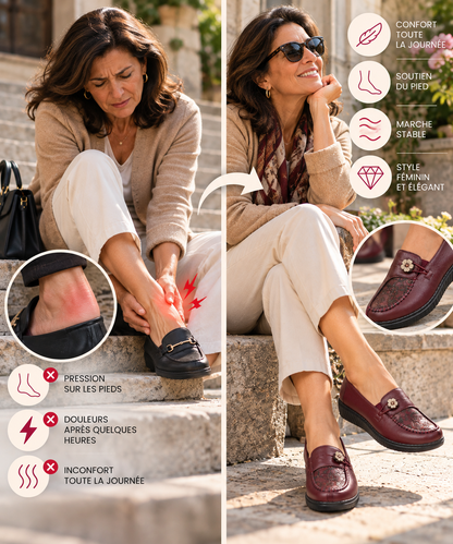 Maëlys™ | Mocassins souples et confortables pour femme