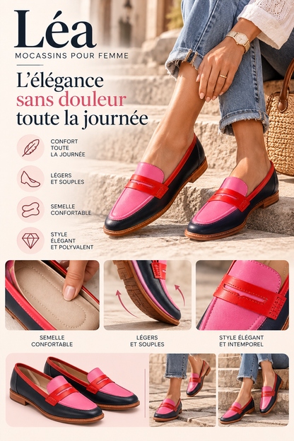 Léa™ | Mocassins élégants pour femme