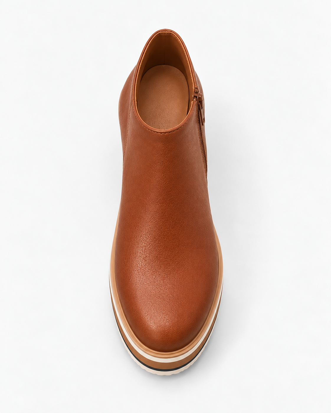Coralie™ | Botines con plataforma y cremallera lateral