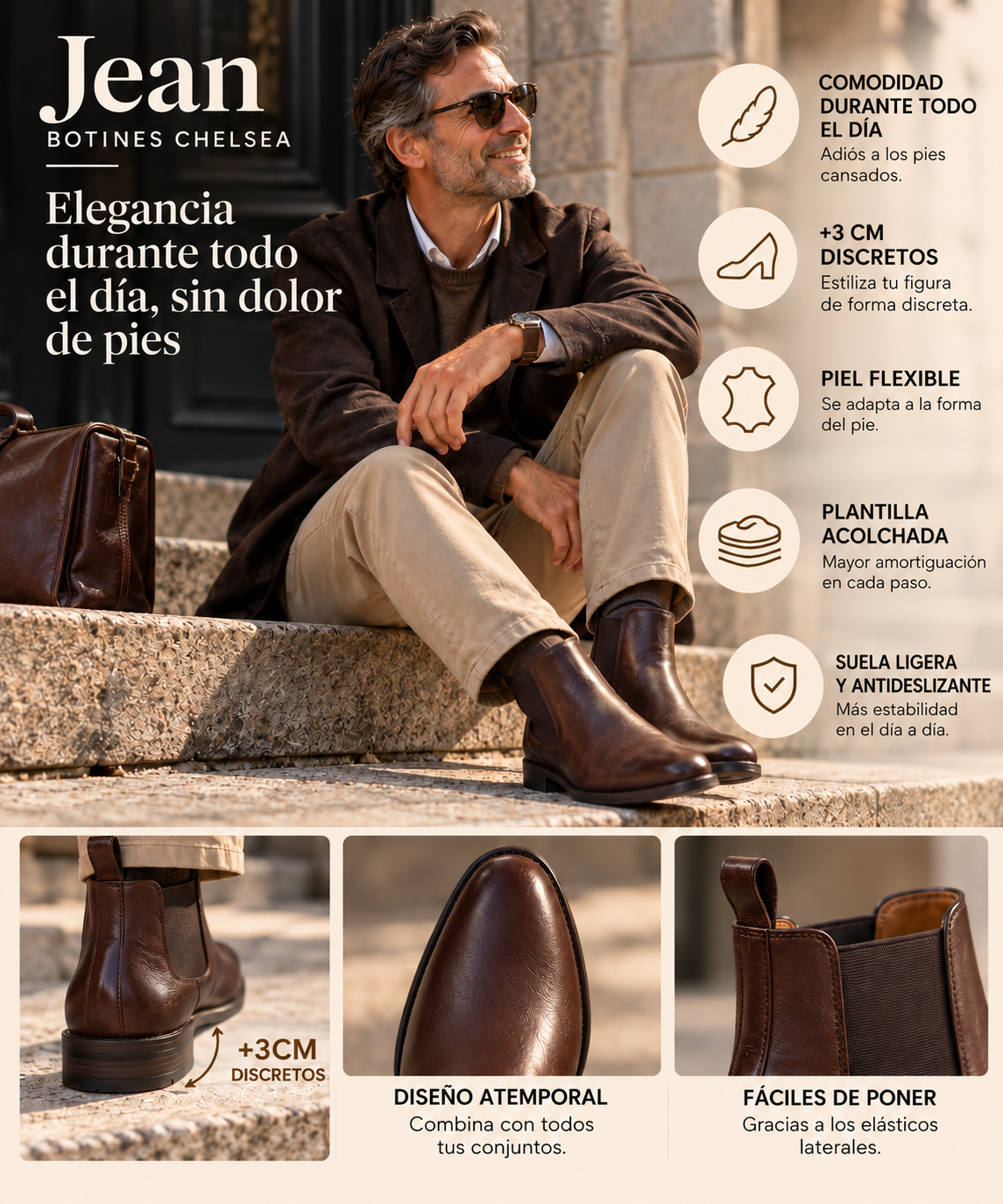 JEAN™ | BOTAS ELEGANTES Y CÓMODAS PARA HOMBRE