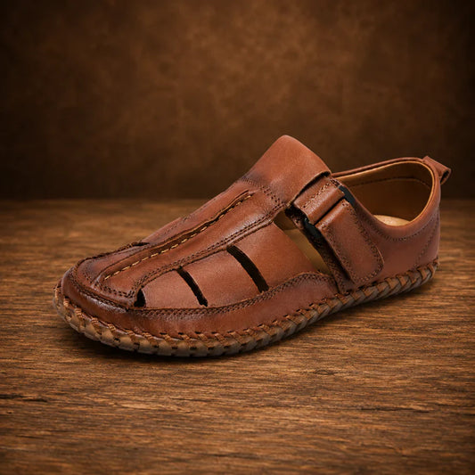 Marbella | Sandalias de Cuero Cómodas