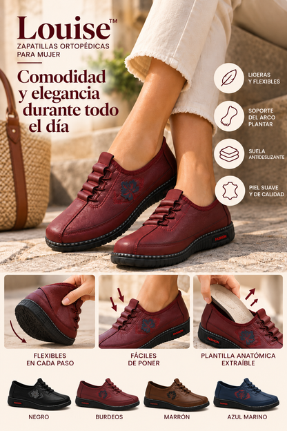 LOUISE™ | ZAPATOS ORTOPÉDICOS DE PIEL PREMIUM