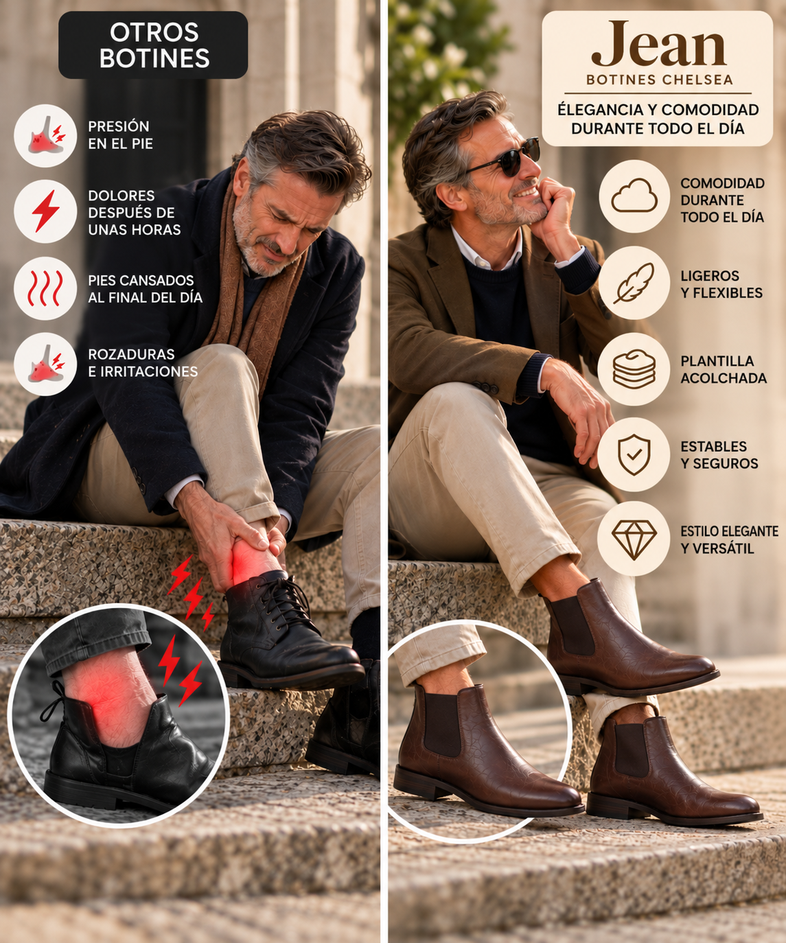 JEAN™ | BOTAS ELEGANTES Y CÓMODAS PARA HOMBRE