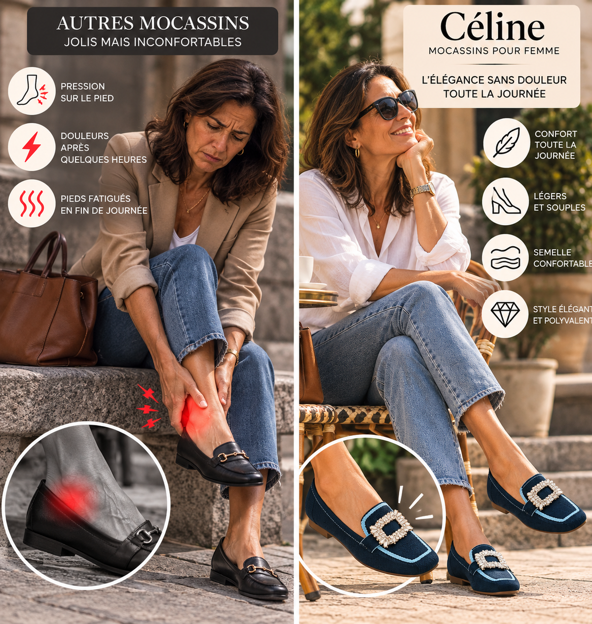 Céline™ | Mocasines cómodos para mujer