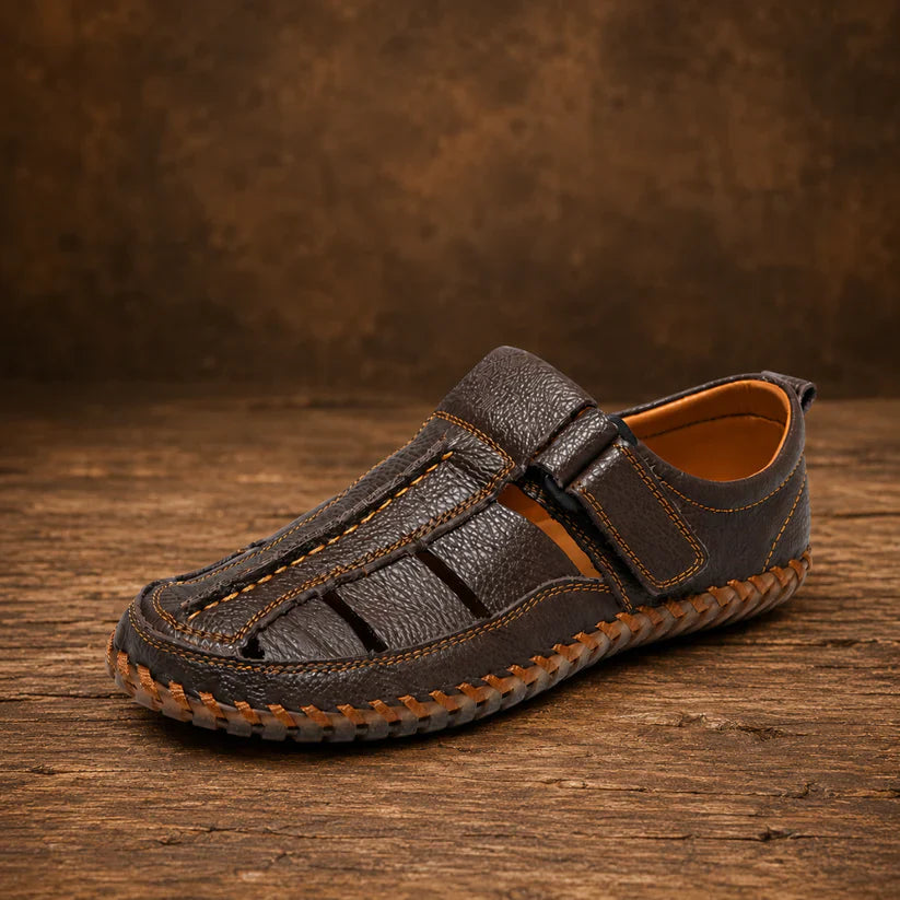 Marbella | Sandalias de Cuero Cómodas