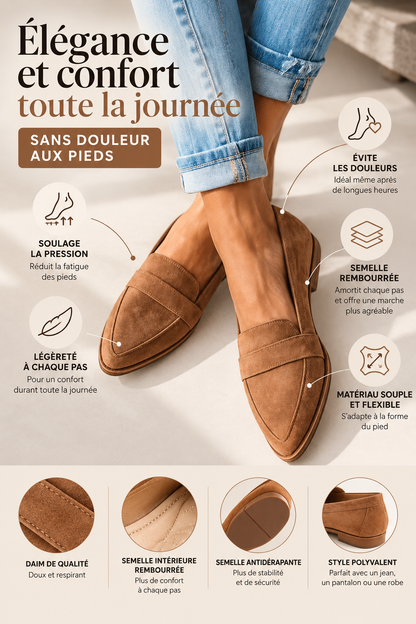 Camille™ | Mocassins souples pour femme
