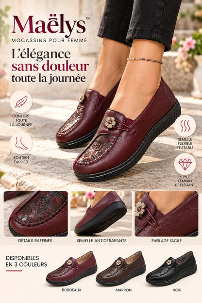 Maëlys™ | Mocassins souples et confortables pour femme