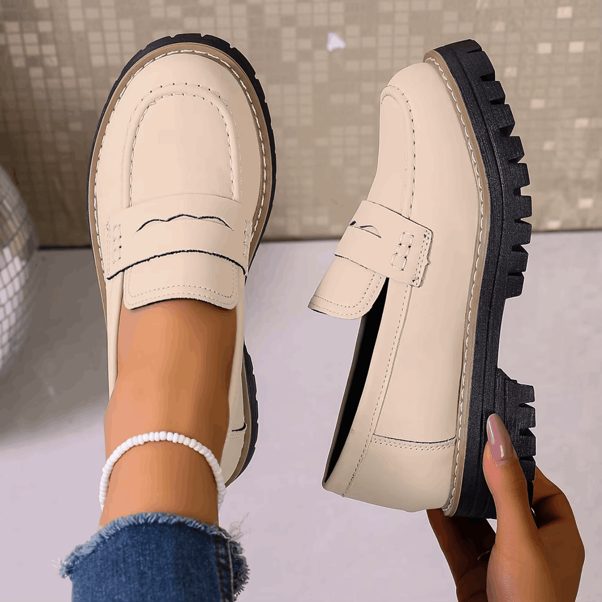 Elsa™ | Mocassins à plateforme confortables et élégants