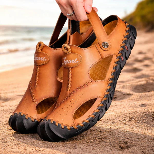 Monaco | Sandalias Playeras de Cuero Premium