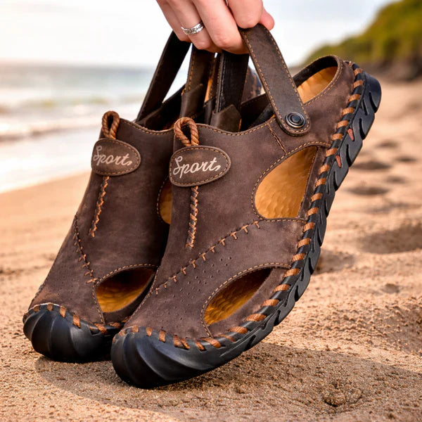 Monaco | Sandalias Playeras de Cuero Premium