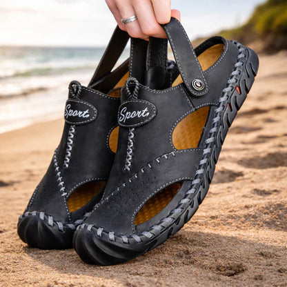 Monaco | Sandalias Playeras de Cuero Premium