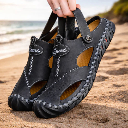 Monaco | Sandalias Playeras de Cuero Premium