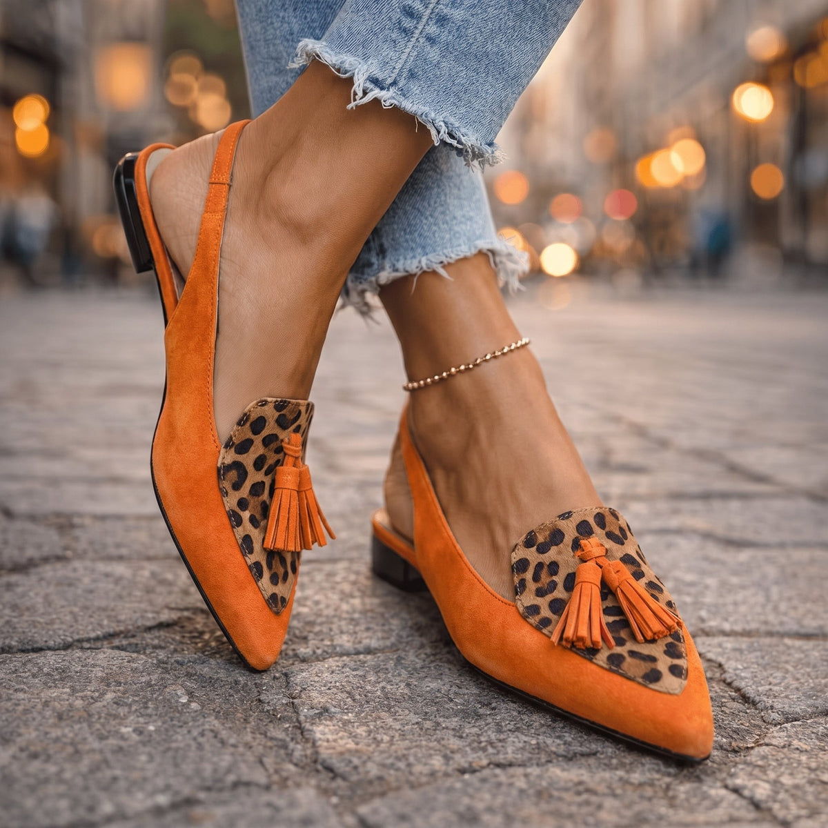 Amélie™ | Sandalias de Mujer con Tiras y Flecos