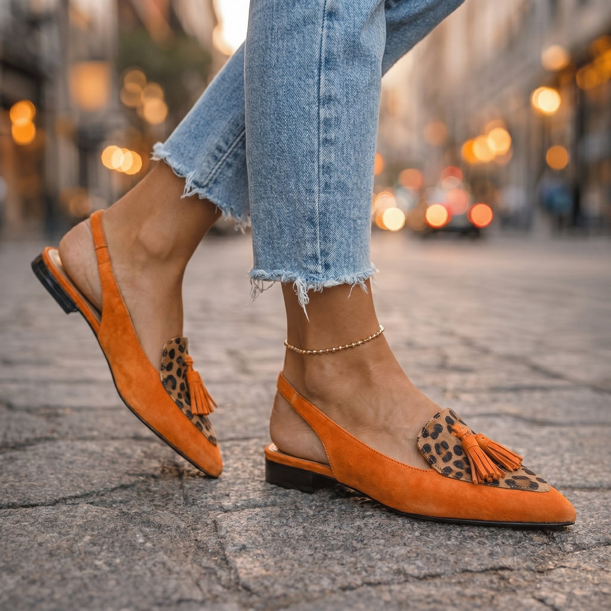 Amélie™ | Sandalias de Mujer con Tiras y Flecos