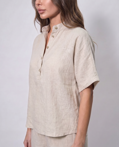 LORENA | CONJUNTO DE ALGODÓN LINO