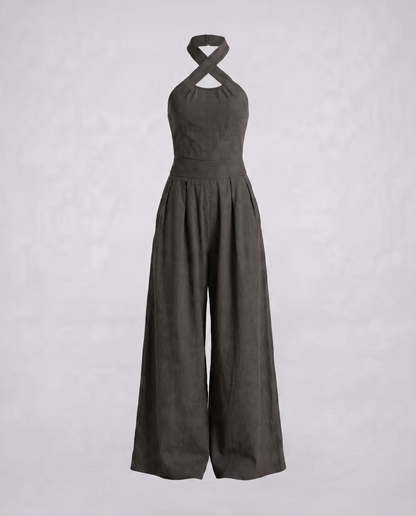 ARIADNA | MONO ELEGANTE CON ESCOTE CRUZADO