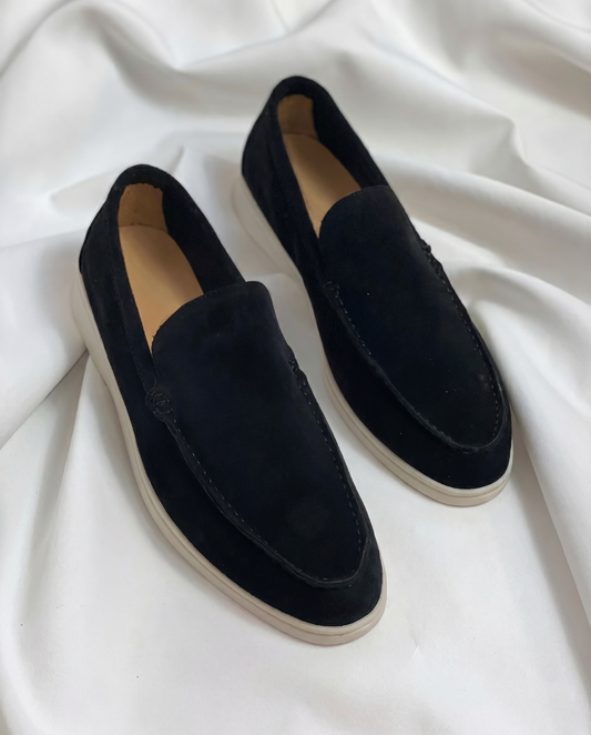 ELEGANTES MOCASINES DE ANTE
