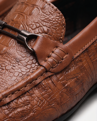 Matthieu™ | Mocassins Crocodile
