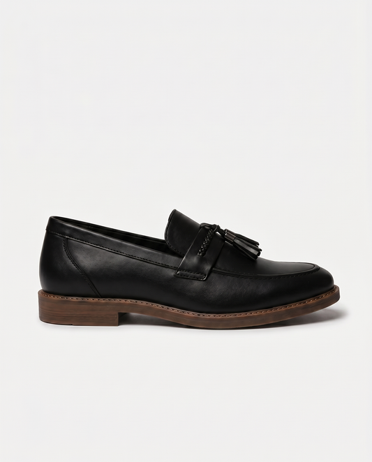 GABRIEL™ | MOCASINES DE PIEL CON BORLAS