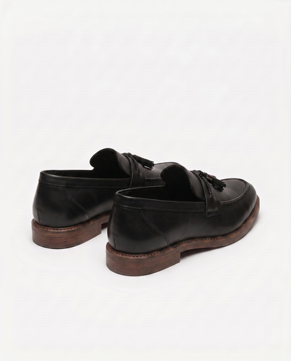 GABRIEL™ | MOCASINES DE PIEL CON BORLAS