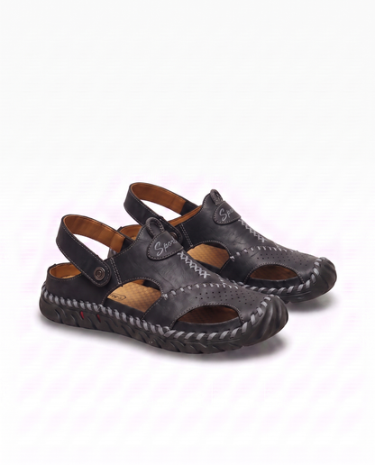 MÓNACO™ | SANDALIAS PLAYERAS DE CUERO PREMIUM
