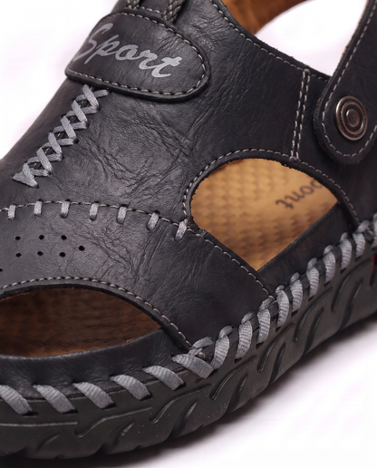 MÓNACO™ | SANDALIAS PLAYERAS DE CUERO PREMIUM