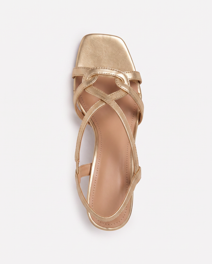 Jana™ | Sandales à talons Golden Summer Charm