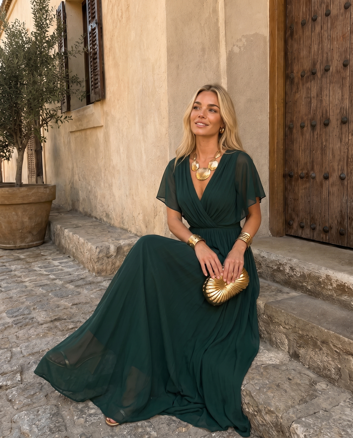 Louise | Vestido Largo Elegante