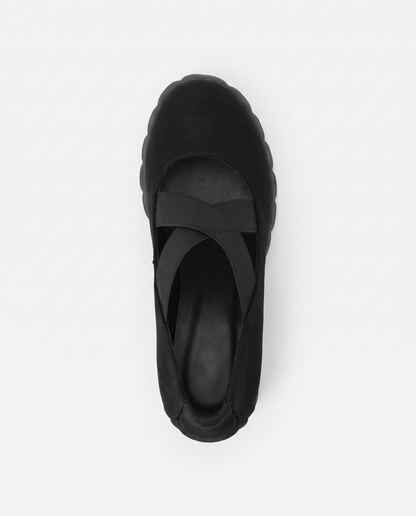 Lou™ | Chaussures pour femme à plateforme, bout rond, bride croisée et talon épais