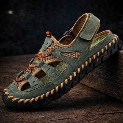 Moreti | Sandalias de Cuero con Soporte