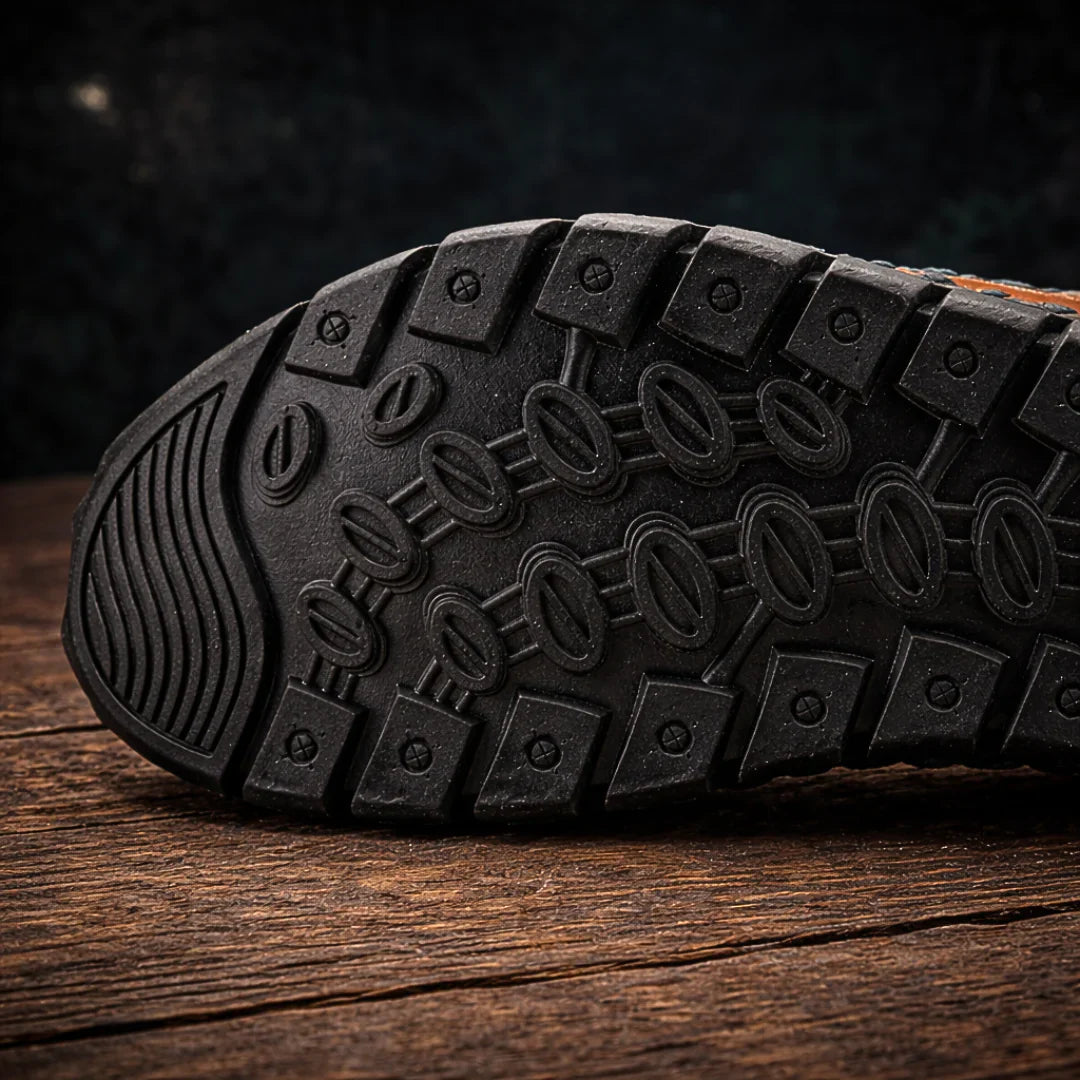 Moreti | Sandalias de Cuero con Soporte